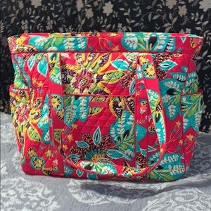 Vera Bradley Get Carried Away Tote in Rumba